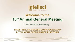 13th Annual General Meeting - Intellect Design Arena Limited - June 2024