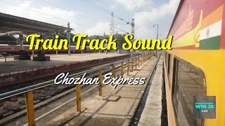 Train Track Sound | Chozhan Express | TPJ-MS | Indian Railways