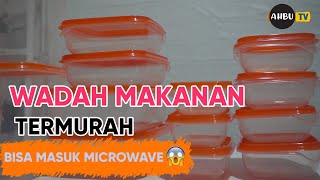 FOOD CONTAINER MURAH KEKINIAN - WADAH MAKANAN BISA MASUK FREEZER & MICROWAVE - IKEA PRUTA