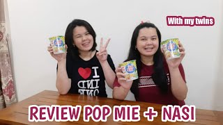 Review Pop Mie Nasi bareng kembaranku! | Review eps.12