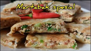 Spesial!!Martabak penuh dengan isian daging dan telur,super enak,wajib coba#martabak#martabaktelur