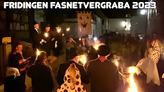 Fridingen - Fasnetvergraba 2023