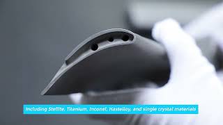 Superalloy turbine blades produced by forging casting and machining processes