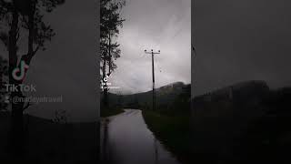 හන්තාන පාර 🏍️#hanthana #bikeride #travelvlog #rainyday #viralvideo #shorts