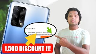 Oppo F19: Instant 1,500/- Discount  *HDFC* Credit & Debit Card??