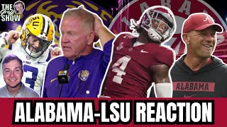 Alabama-LSU Reaction: Jalen Milroe & Tide SILENCE Death Valley in Blowout Win over 15 LSU