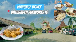 WARUNGE DEWEK PURWOKERTO | Enak banget makan sambil liat sawah ~ Ketan Mangga 🫶🏻