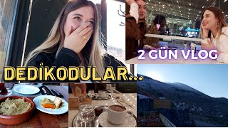 FLAMİNGO BULUŞMASI | DEDİKODULARCA | BENİMLE 2 GÜN VLOG 🌸🦩