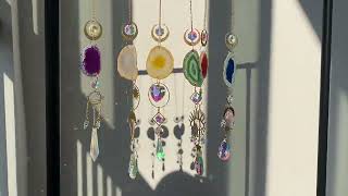 Agate Suncatcher Crystal Suncatchers TheGreenCrystal™