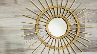 Pinterest ayna.Bohem ayna.The Bamboo bohemian miror making#hm #zara #bohemian_rhapsody #pinterest