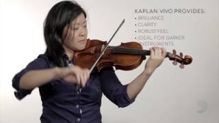 D’Addario: Kaplan Amo and Kaplan Vivo Violin Strings