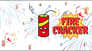 How to Draw Cute 🎉FIRE CRACKER🎉Step By Step #trending #viral #youtuber #kids #crackers #fire