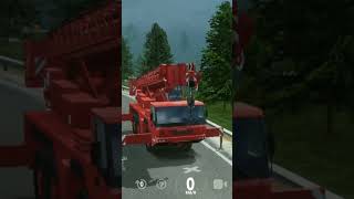 game simulasi truck crane - heavy machine & mining simulator - android gameplay