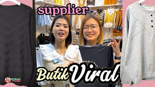 EKSKLUSIF HANYA DI KAWAII:SUPPLIER FASHION BUTIK #grosir #fesyen #tanahabang #atasan #knit #boutique