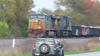 CSX Near-Meet at Ingalls, IN 10-31-21