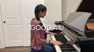 Good 4 U Piano Cover | Olivia Rodrigo | Ananya Parlapalli