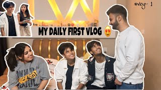 Rishab Ne Mujhe Se Milne Ki Khushi Mein Ki Shopping 🛍️  | vlog - 1 | @monishtailor @chotanawab