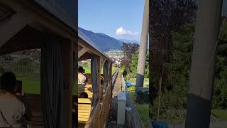 Funicular Railway in Stansehorn, Switzerland