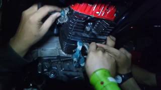 PROSES PENGELUARAN KAIN DARI MESIN HONDA CB