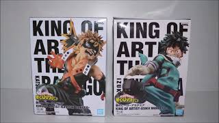 Midoriya King of Artist Banpresto Bandai Unboxing