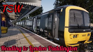 TSW - Reading to London Paddington | Very Windy and Rainy Today | Train Sim World | PS4 |