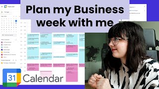 🗓️ Wie ich meine ARBEITSWOCHE PLANE (mit Google Kalender) ¦ step-by-step Planungs Routine