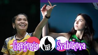 Tereza Svabikova vs Gregoria Mariska | Badminton Olimpiade Paris 2024