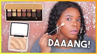 Amrezy Highlighter Anastasia Dark Skin + ABH Soft Glam Palette