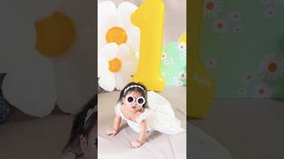 Isla’s 1st Birthday shoot 💕 #shorts #ytshorts #youtubeshorts #viralvideo #shortsviral #shortvideo