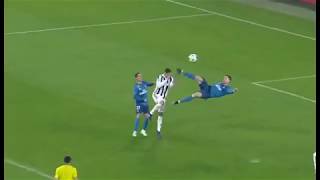 Ronaldo bysycle goal. Juventas Vs Real Madrid 0@3.champion league 2018