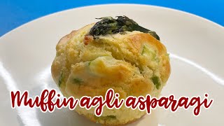 Muffin agli asparagi,  Asparagus muffins