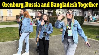 Interaction between Team #bangladesh and #orenburg #russia