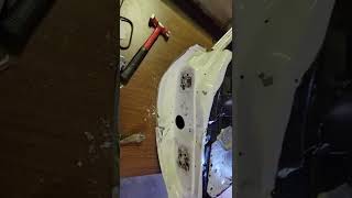 door skin hack during repair