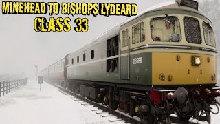 TSW - Train Sim World | Class 33 | Minehead To Bishops Lydeard | West Somerset DLC Train