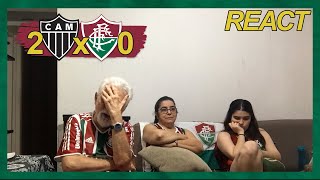 FAMÍLIA TRICOLOR REAGE A 2 ATLÉTICO MG X 0 FLUMINENSE - CAMPEONATO BRASILEIRO 2023