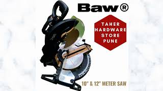 12" Miter Saw - Precision Aluminum Cutting