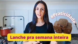 Sanduíche proteico. Lanche saudável, organize e prepare a alimentação da semana e não fure sua dieta