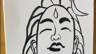 Shiv ji drawing 🙏