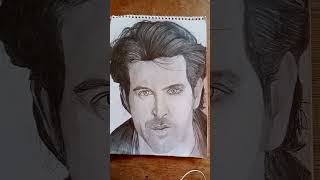 Hrithik Roshan realistically painted with bullets #shorts_art