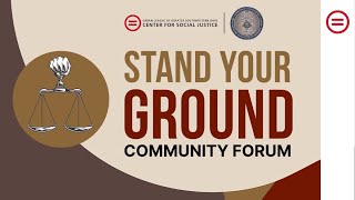 Stand Your Ground Community Forum