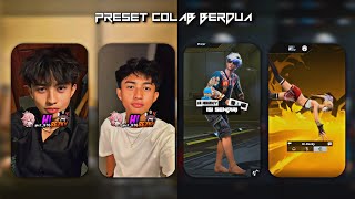 PRESET AM & TEMPLATE CC🎟️ COLAB  BERDUA😎🤘 - 🎧DJ TABRAK TABRAK MASUK🎶 || TREND TIKTOK ✨🐧