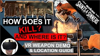 Rampart Weapons - Location Guide and Demo - The Walking Dead: Saints and Sinners - How Does It Kill?