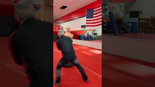 Walking Stick Combatives: Overhead Downward Strike #hiking #selfdefense #walkingstick