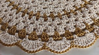 Produção jogo de Sousplat com a linha Barroco e Encanto #vlog #produção #sousplat #croche #crochet