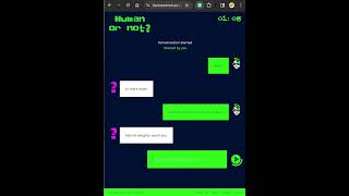 Pretending to be an AI on Human or Not #Humanornot #ai