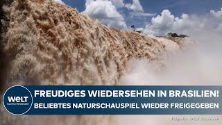 ARGENTINIEN: Iguazú-Wasserfälle! Beliebtes Naturschauspiel wieder für die Öffentlichkeit freigegeben