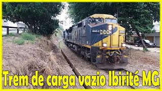 Trem de carga vazio - Ibirité MG