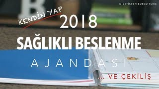 Kendin Yap: 2018 Sağlıklı Beslenme Ajandası ve Çekiliş