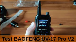 Test Baofeng UV-17 PRO V2