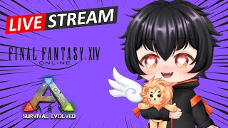 FF14 Getting Ready For Dawntrail /Ark Building Chatting /New Ark Server For The Viewers!/New Emot…